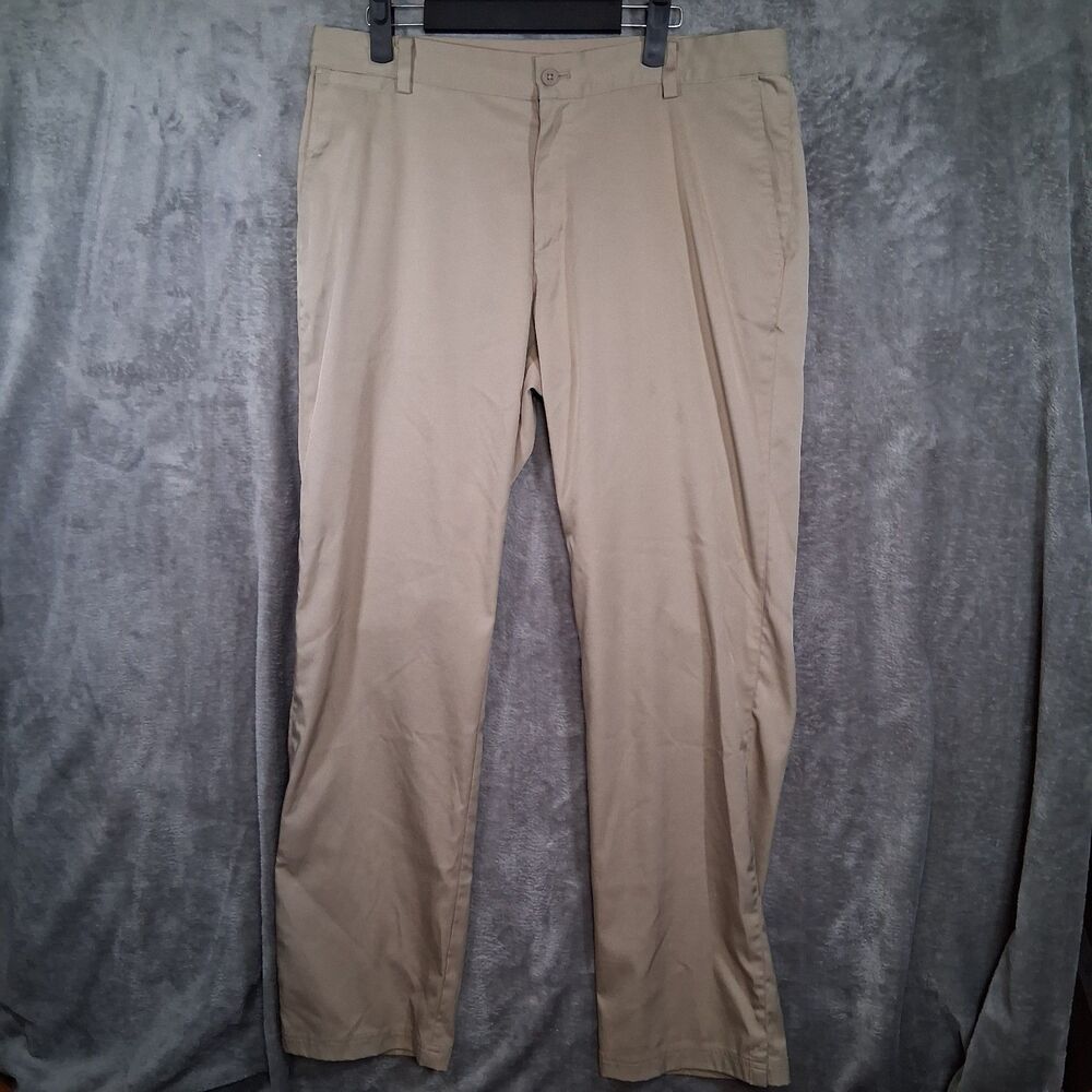 Nike Dry Fit‎ Golf Pants 34x32 Brown Tan